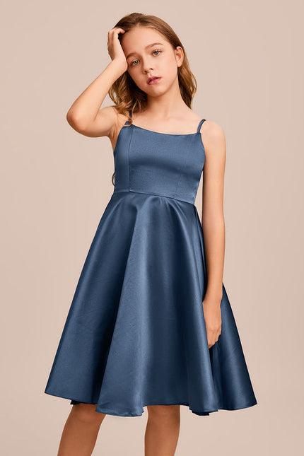 Robe Demoiselle D'Honneur Satin Charmeuse Ajustée - gallery 3