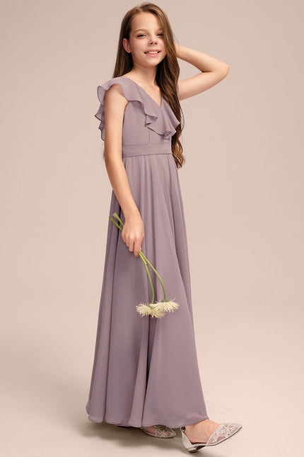 Robe Demoiselle D'Honneur Aile De Papillon - gallery 4