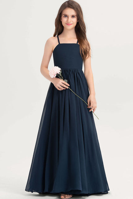 Robe Demoiselle D'Honneur Longue Élégante - gallery 1