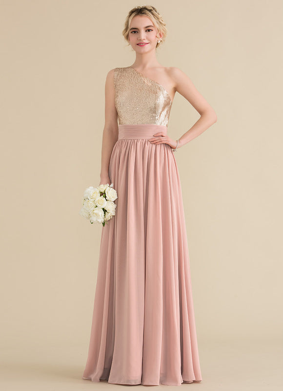 Robe Demoiselle D'Honneur Rêve Poudré - gallery 1