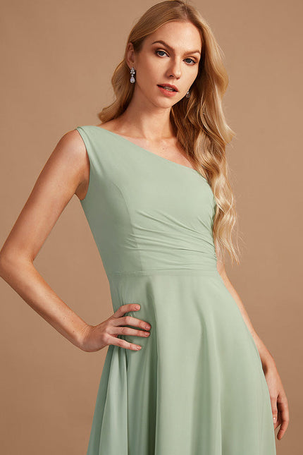 Robe Demoiselle D'Honneur Chiffon Rose - gallery 4