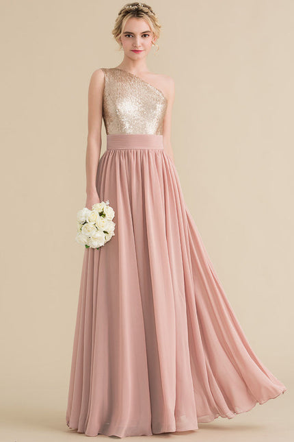 Robe Demoiselle D'Honneur Rêve Poudré