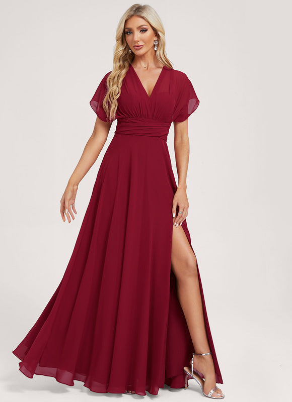 Robe Demoiselle D'Honneur Asymétrique - gallery 7