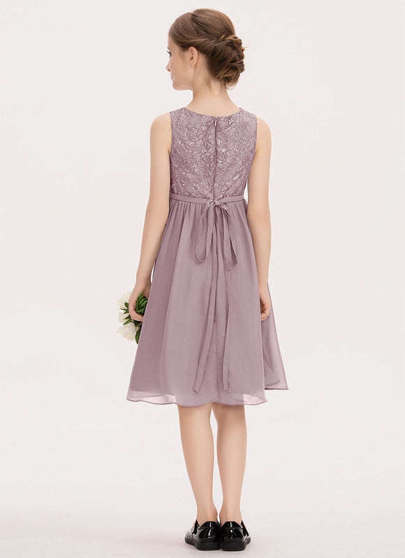 Robe Demoiselle D'Honneur Mousse Améthyste - gallery 4