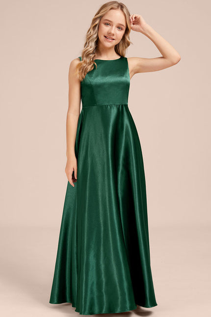 Robe Demoiselle D'Honneur Satinée Junior Chic - gallery 1