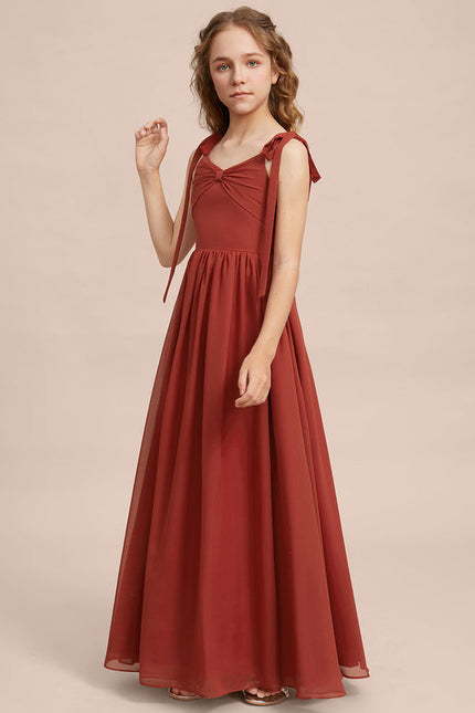 Robe Demoiselle D'Honneur Verte Éthérée - gallery 6