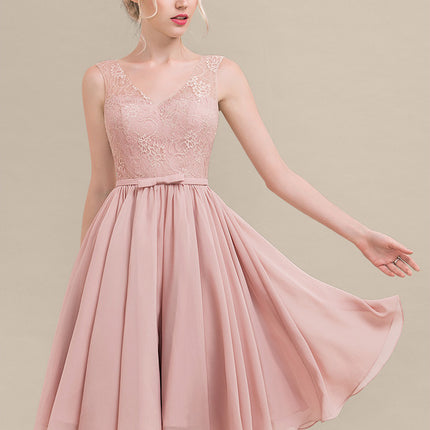 Robe Demoiselle D'Honneur Rose Éclatante