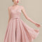 Robe Demoiselle D'Honneur Rose Éclatante