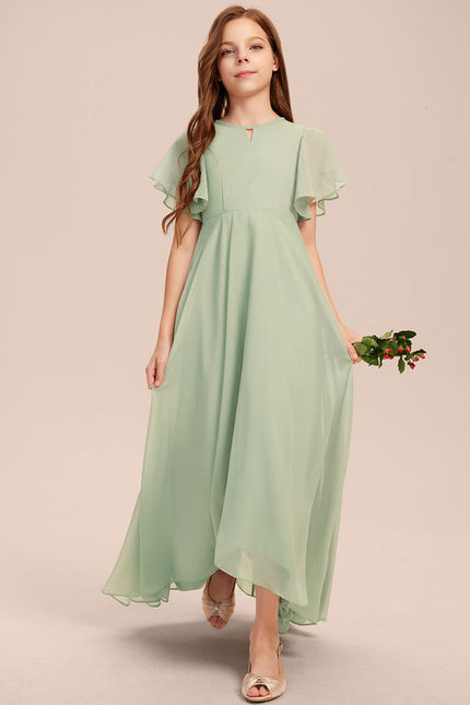 Robe Demoiselle D'Honneur Nuit Marine Fluide - gallery 7