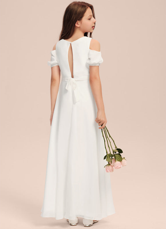 Robe Demoiselle D'Honneur Flottante Épure - gallery 4