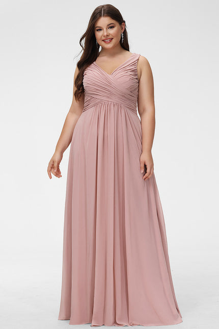 Robe Demoiselle D'Honneur Élégante Bordeaux - gallery 9