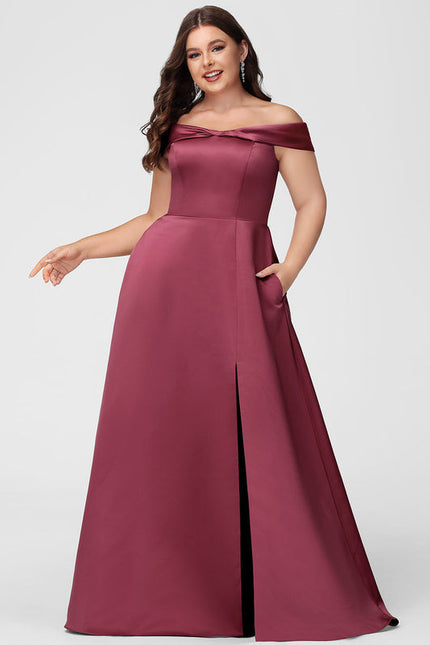 Robe Longue Demoiselle D'Honneur Vert Sauge - gallery 5