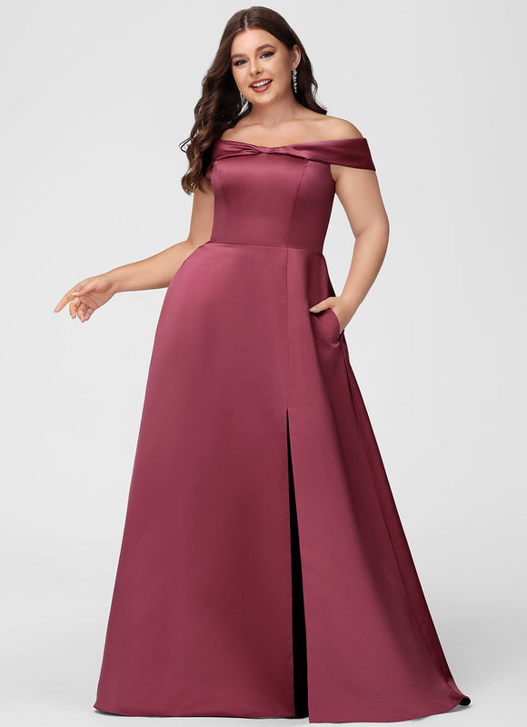 Robe Longue Demoiselle D'Honneur Vert Sauge - gallery 5