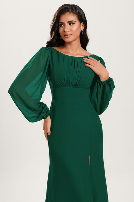 Robe Demoiselle D'Honneur Émeraude Élyséenne - gallery 3