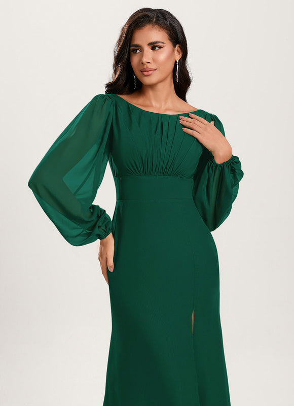 Robe Demoiselle D'Honneur Émeraude Élyséenne - gallery 3