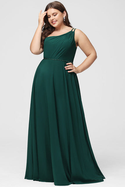 Robe Demoiselle D'Honneur Éclat Vert Émeraude - gallery 8