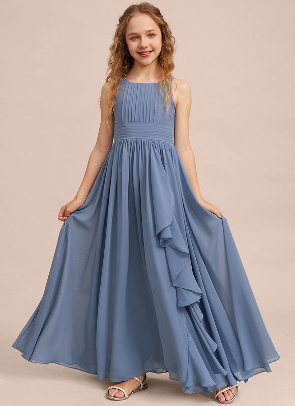Robe Demoiselle D'Honneur Bleu Douceur - gallery 2