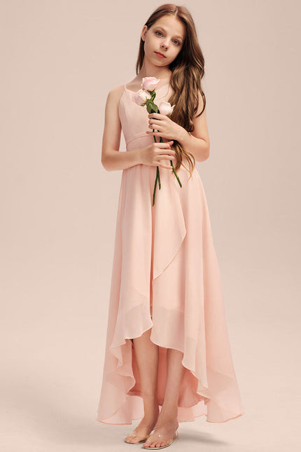 Robe Demoiselle D'Honneur Mousseline Junior - gallery 7