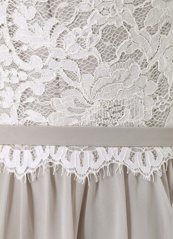 Robe Demoiselle D'Honneur Mousse Poudrée - gallery 2