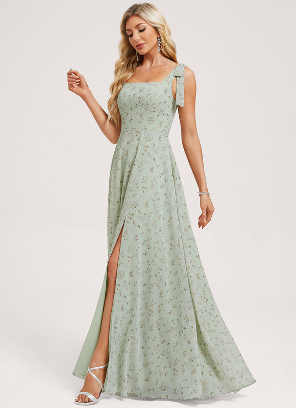 Robe Longue Pastel Demoiselle D'Honneur - gallery 2