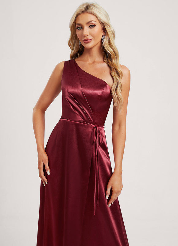 Robe Demoiselle D'Honneur Fluide Argentée - gallery 3