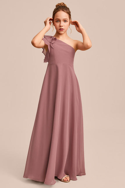 Robe Demoiselle D'Honneur Vert Poudré Élégant - gallery 5