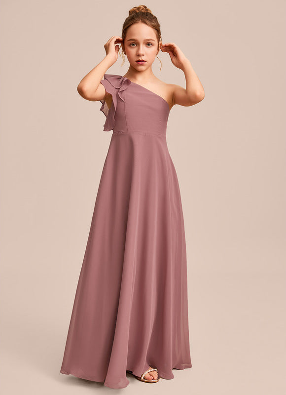 Robe Demoiselle D'Honneur Vert Poudré Élégant - gallery 5