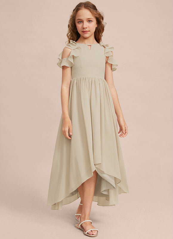 Robe Demoiselle D'Honneur Nuit Marine Fluide - gallery 4