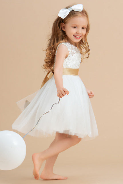 Robe Demoiselle D'Honneur Ivoire - gallery 3