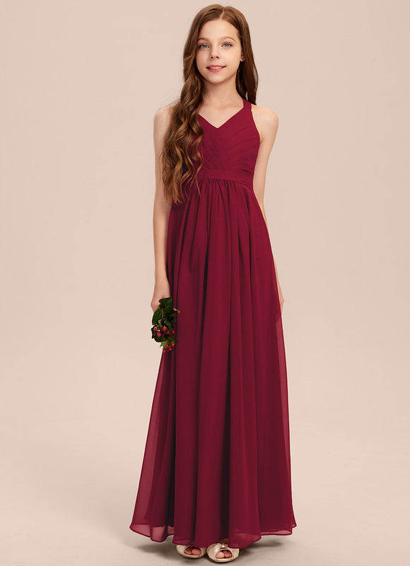 Robe Demoiselle D'Honneur Verte Éthérée - gallery 6