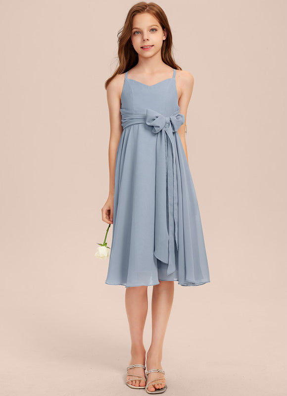 Robe Demoiselle D'Honneur Éclat Vert Éthéré - gallery 1