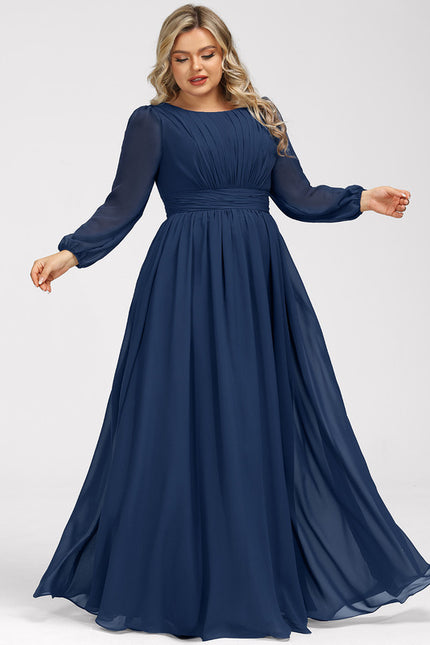 Robe Demoiselle D'Honneur Émeraude Fluide - gallery 8