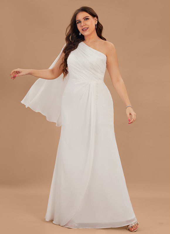 Robe Demoiselle D'Honneur Élégance Asymétrique - gallery 8