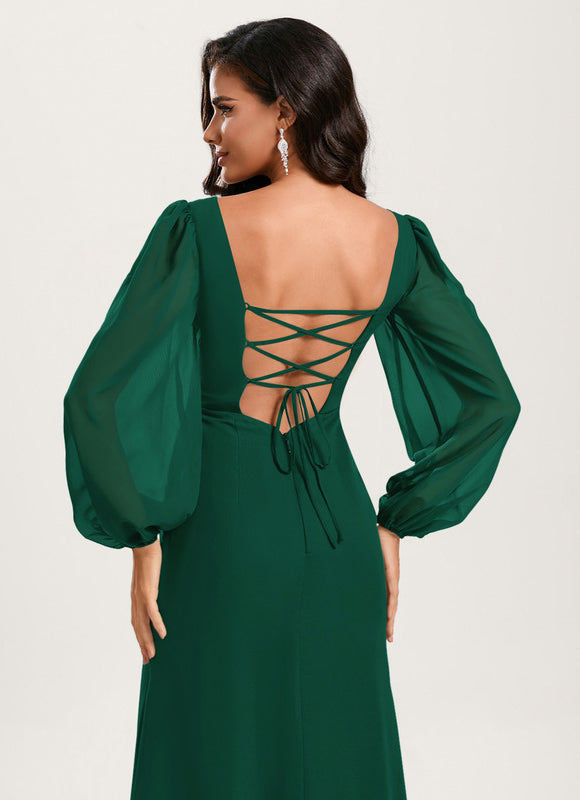 Robe Demoiselle D'Honneur Émeraude Élyséenne - gallery 5