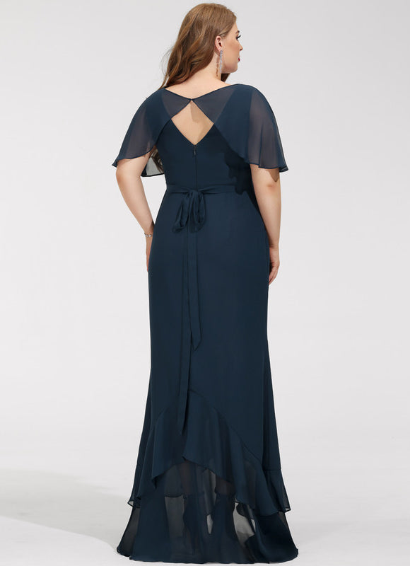 Robe Demoiselle D'Honneur Mousseline Aérienne - gallery 9