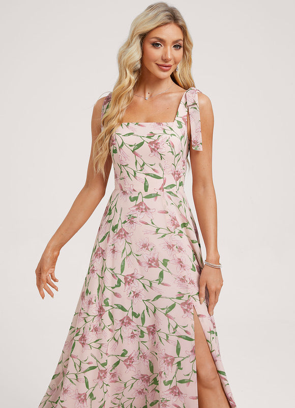 Robe Longue Pastel Demoiselle D'Honneur - gallery 2