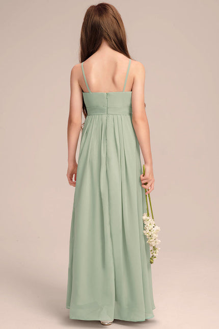 Robe Demoiselle D'Honneur Volante Prune - gallery 5