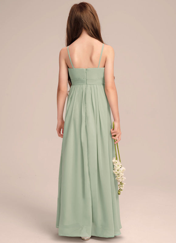 Robe Demoiselle D'Honneur Volante Prune - gallery 5
