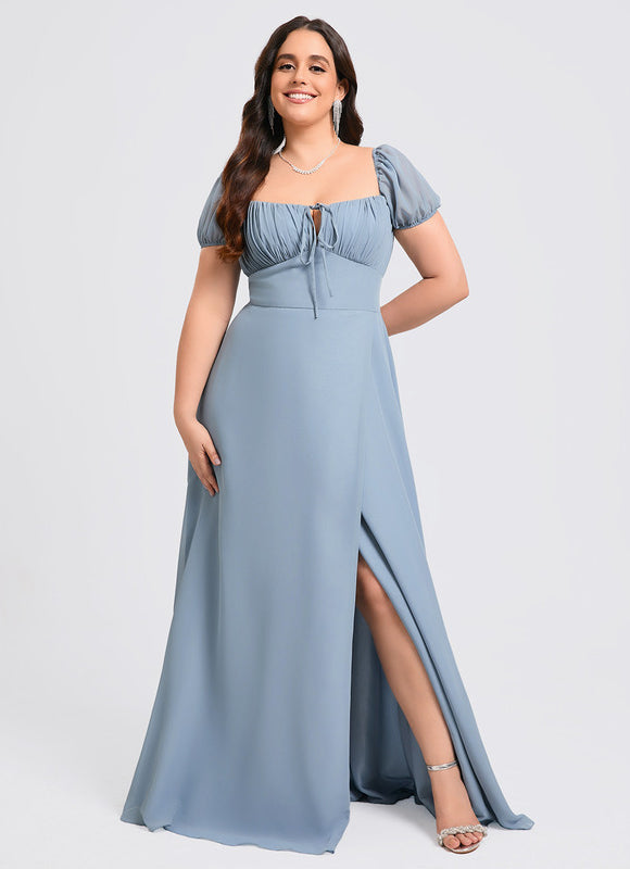 Robe Demoiselle D'Honneur Fluide Mint - gallery 6