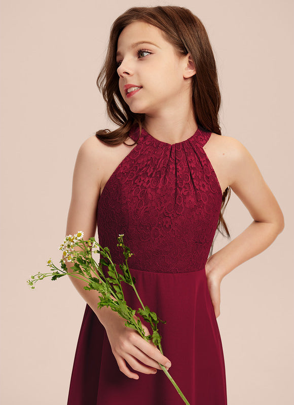 Robe Demoiselle D'Honneur Aérienne Rose - gallery 7