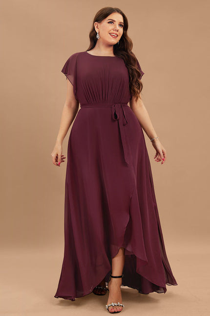 Robe Demoiselle D'Honneur Trapèze Fluidité Élégante - gallery 5