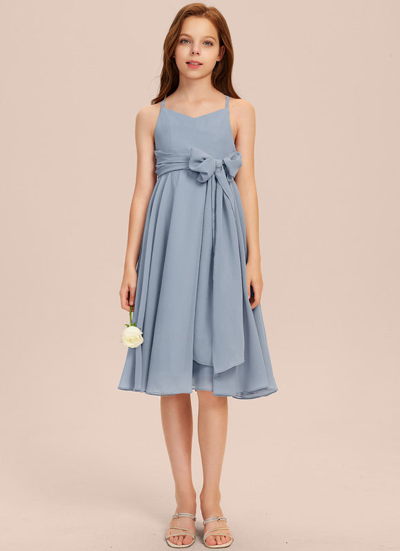 Robe Demoiselle D'Honneur Éclat Vert Éthéré - gallery 5