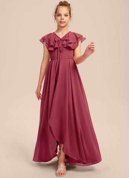 Robe Demoiselle D'Honneur Mousseline Douce