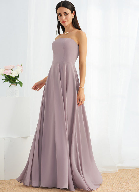 Robe Demoiselle D'Honneur Sérénité Lavande - gallery 4