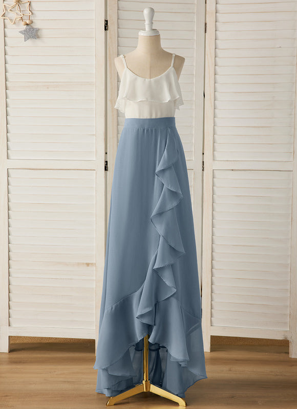 Robe Demoiselle D'Honneur Céleste Roulée - gallery 6