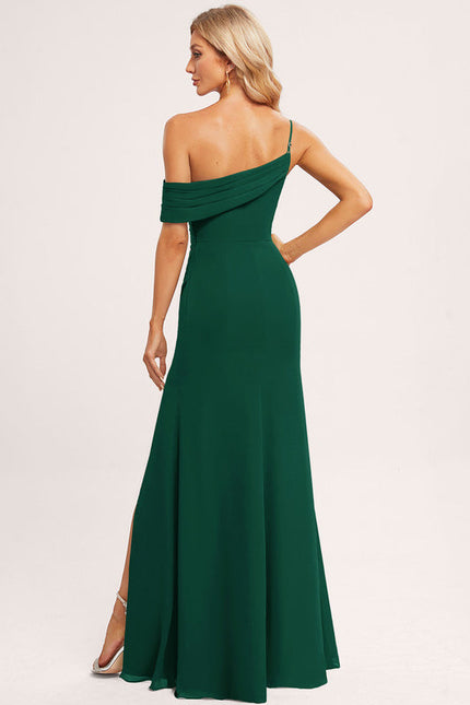 Robe Sirene Demoiselle D'Honneur Rose Pale - gallery 7