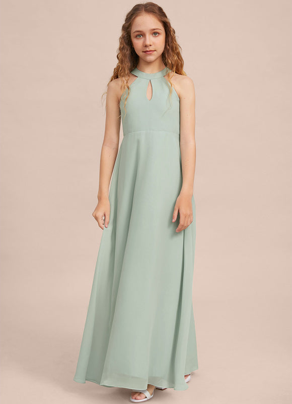 Robe Demoiselle D'Honneur Aquarelle Verte - gallery 1