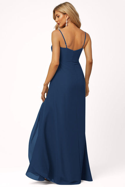 Robe Longue Fluide Demoiselle D'Honneur - gallery 1