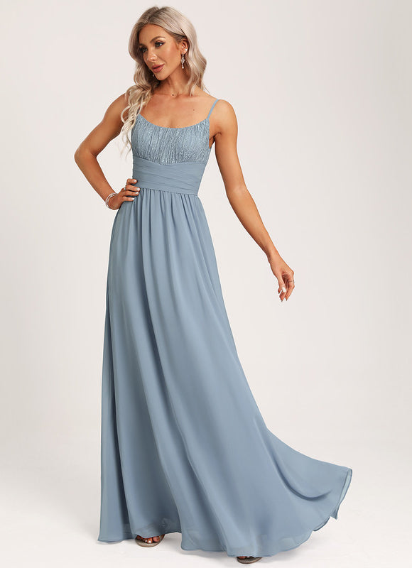 Robe Demoiselle D'Honneur Mousse Poudrée - gallery 1