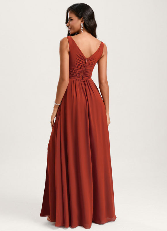 Robe Demoiselle D'Honneur Émeraude Fluide - gallery 5